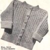 Bestway Knitting Book 104 - Matinee Coats & Cardigans for Birth to 1 year - Image 3