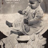 Bestway Knitting Book 104 - Matinee Coats & Cardigans for Birth to 1 year
