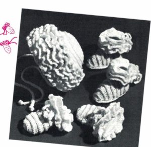 Coats and Clark's Knit and Crochet Baby Book No 166 - Image 14