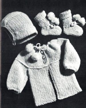 Coats and Clark's Knit and Crochet Baby Book No 166 - Image 9