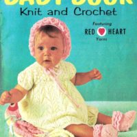 Coats and Clark's Knit and Crochet Baby Book No 166