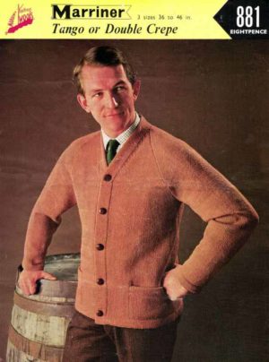 Marriner 881 - "A Real Man's Cardigan"