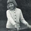 Patons 5078 - Capstan Aran Style Cardigan - Image 2