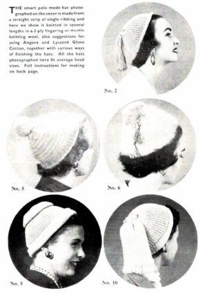Bestway B3035 - 12 variations of Polo Mode hats - Image 3