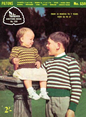 Patons 550 - Knitting Book from 18 months to 7 years - Image 7