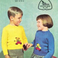 Patons 550 - Knitting Book from 18 months to 7 years