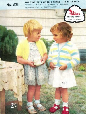 Patons Knitting Book 621 - Tiny Tots up to 3 years - Image 10