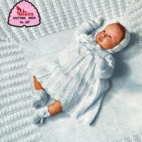 Patons Knitting Book 687 - Baby's Layettes, Shawls, Jackets and Vests