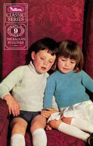 Patons Classic Series Book 9 - The Raglan Pullover for Children - Image 2