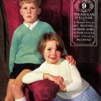 Patons Classic Series Book 9 - The Raglan Pullover for Children