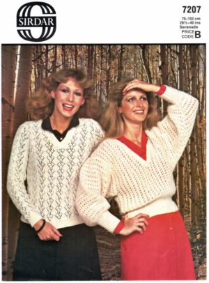 Sirdar 7207 - Lady's Jumpers