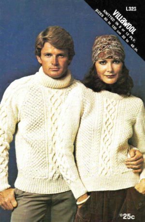 Villawool L323 - Man's and Lady's Jumper