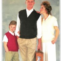 Wendy 3442 - Family Slipover and Waistcoat
