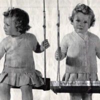 P&B Wools - Child's Twinset for ages two to seven