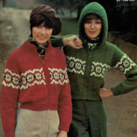 Patons 1392 - Bomber Top for girls