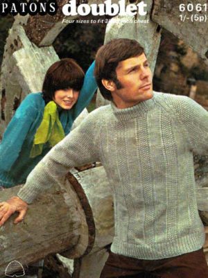 Patons 6061 - Man's Jumper