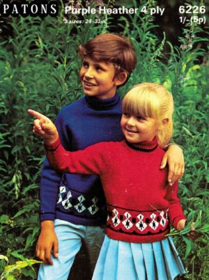 Patons 6226 - Child's Sweater
