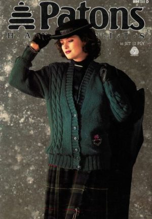 Patons 894 - Lady's handknits in Jet 12 ply