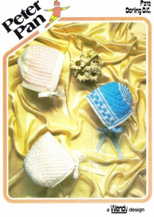 Three Bonnets in Peter Pan (P372)