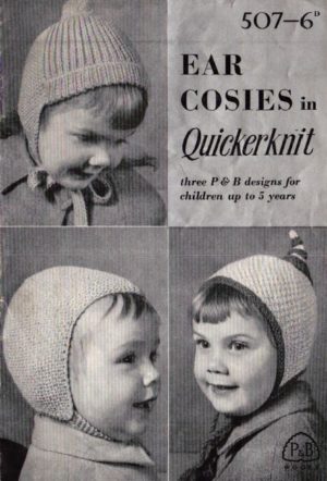 P&B Wools 507 - Ear Cosies for children up to 5 years