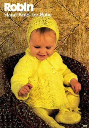 Robin 2885 - Hand knits for baby - Image 10
