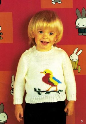 Robin 2885 - Hand knits for baby - Image 3