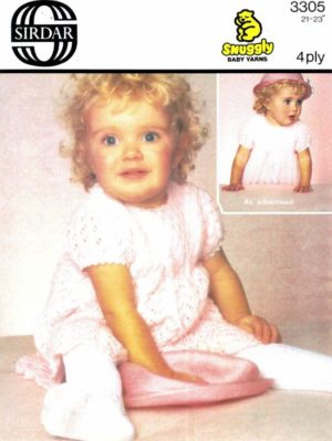 Sirdar 3305 - Toddler's Dress