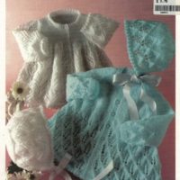 Heirloom 152 - Matinee Jacket and Bonnet
