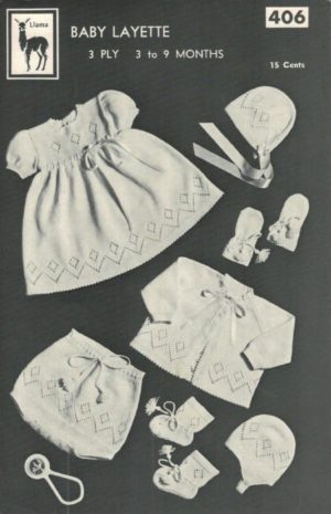 Llama 406 - Baby Layette