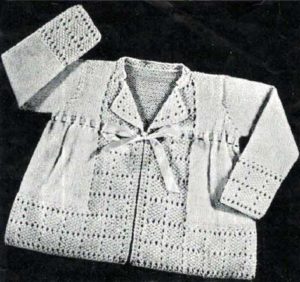Bairns-Wear Booklet No 1259 - Matinee Coats - Image 3