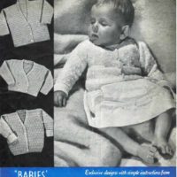Bairns-Wear Booklet No. 190 - Babies Cardigans
