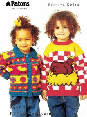 Patons 1169 - Picture Knits for Ages 1-6