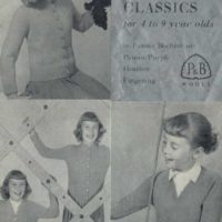 Patons 322 - 4-ply classics for 4 to 9 year olds