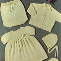 Shepherd 826 - Baby's Layette Set