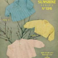 Sirdar 126 - Matinee Coats and Hug-me-tight