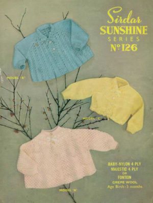 Sirdar 126 - Matinee Coats and Hug-me-tight
