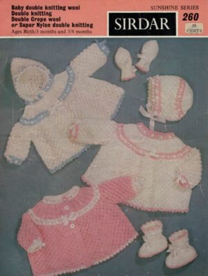 Sirdar 260 - Matinee Coat Sets