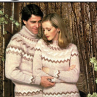 Sirdar 7206 - Jumper with round neck or polo collar