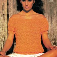 Sirdar 7460 - The Linen Look - Short Sleeved top