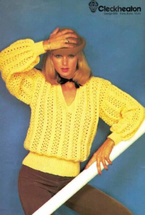 Cleckheaton 003 - Lady's Jumper