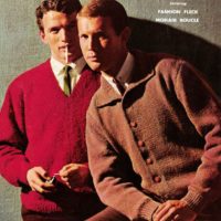 Peacock 42 - Saddle Shoulder Pullover and Cardigan