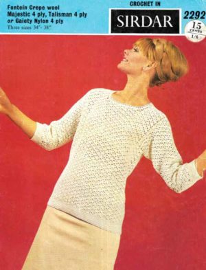 Sirdar 2292 - Lady's crochet top