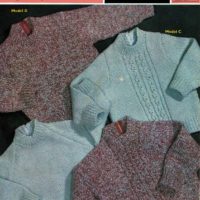 Sirdar 258 - Jersy with round or raglan armholes for boy or girl