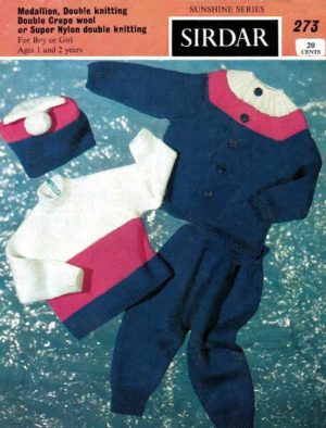 Sirdar 273 - Suit for boy or girl