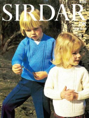 Sirdar 4115 - Raglan Sweaters for 2-4 years