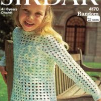 Sirdar 4170 - Crochet Jumper for 4-8 year old