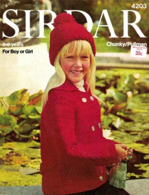 Sirdar 4203 - Weather Happy - Jacket and Cap