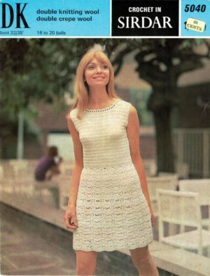 Sirdar 5040 - Crochet Dress