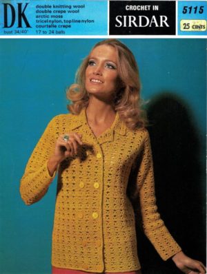 Sirdar 5115 - Crochet Blazer