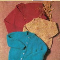 Sirdar 7007 - Children's Raglan Cardigans